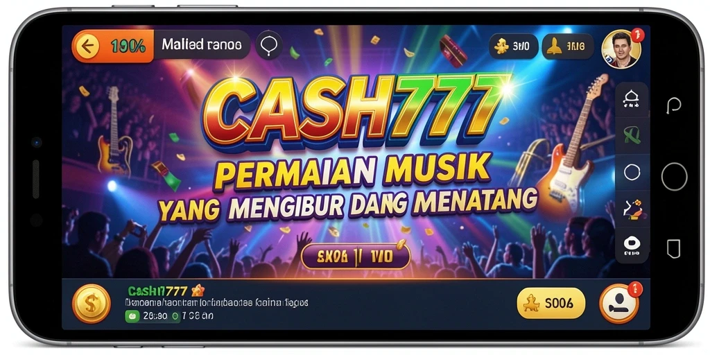 Tampilan gameplay CASH777 yang penuh warna dan menarik.