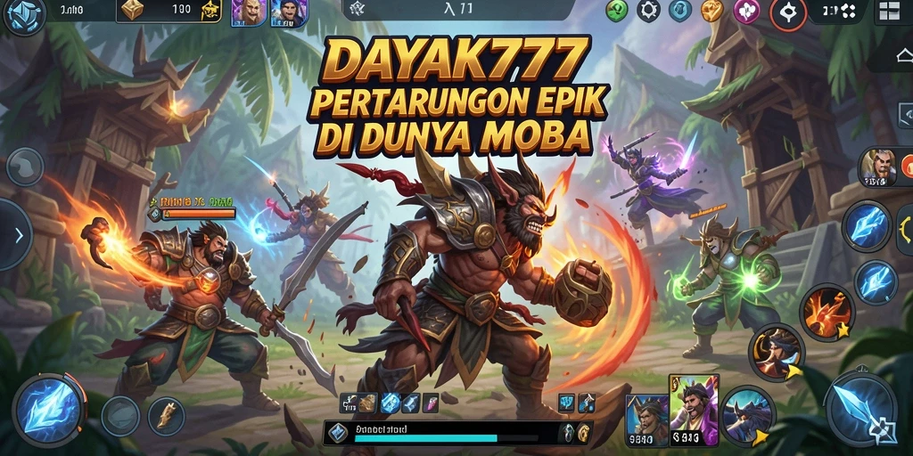 Screenshot memperlihatkan aksi seru pertempuran dalam <strong>DAYAK777</strong>.