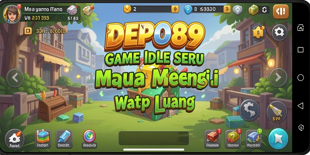 Screenshot utama DEPO89 menampilkan gameplay yang seru dan interaksi dalam game Idle.