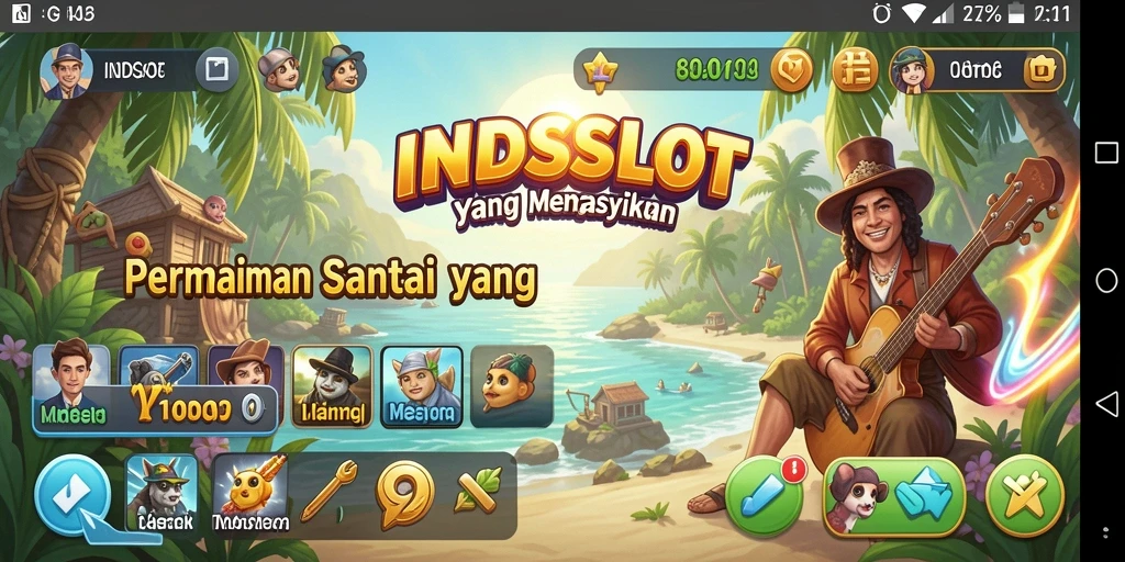 Tampilan gameplay INDSLOT yang mengasyikkan dan penuh warna.