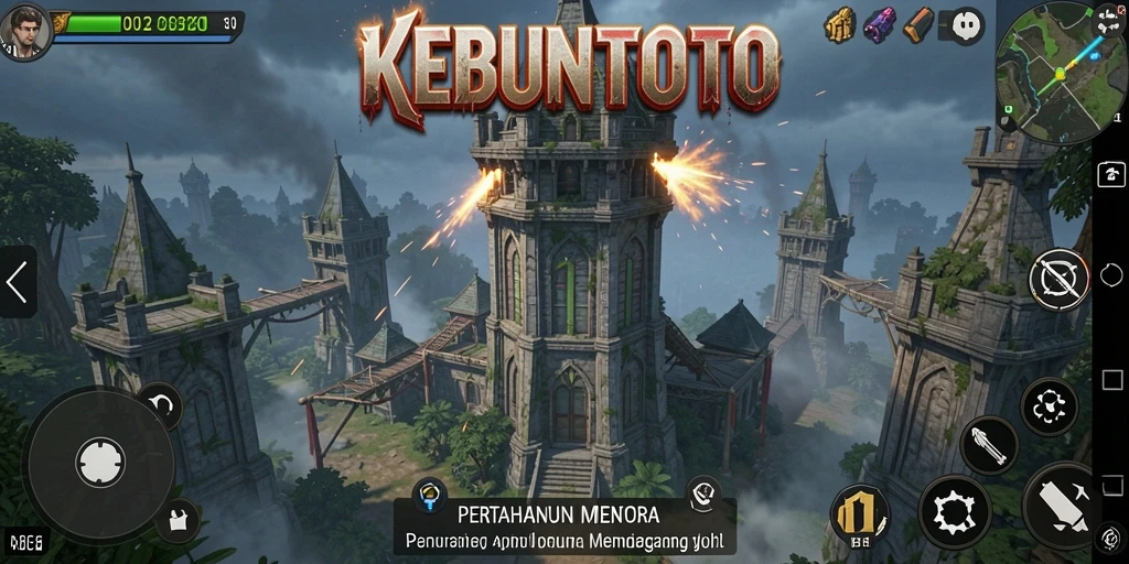 Tampilan gameplay KEBUNTOTO yang seru dan menegangkan.