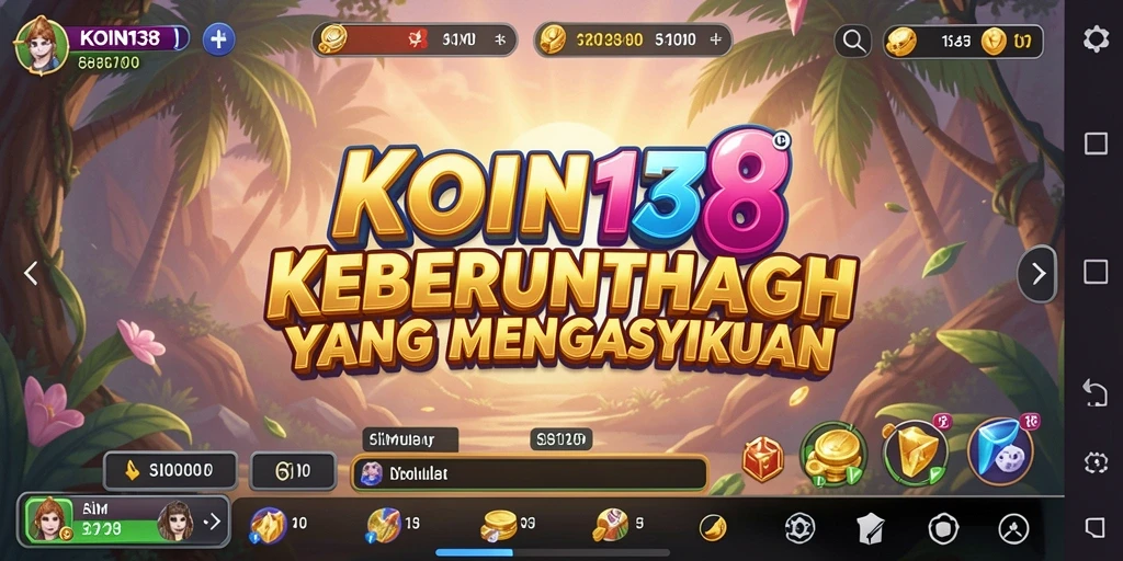 Gameplay menarik dari KOIN138 dengan grafis yang menawan.