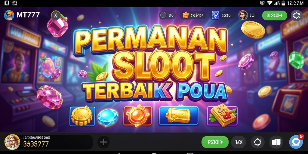 Tampilan menarik dari gameplay Slot MT777 dengan grafis yang menawan.