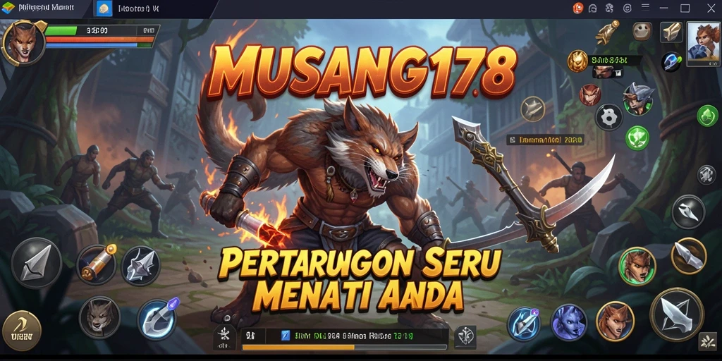 Gameplay seru dan menegangkan dalam MUSANG178.